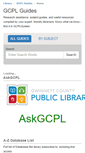 Mobile Screenshot of lib.gwinnettpl.org