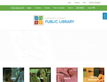 Tablet Screenshot of gwinnettpl.org